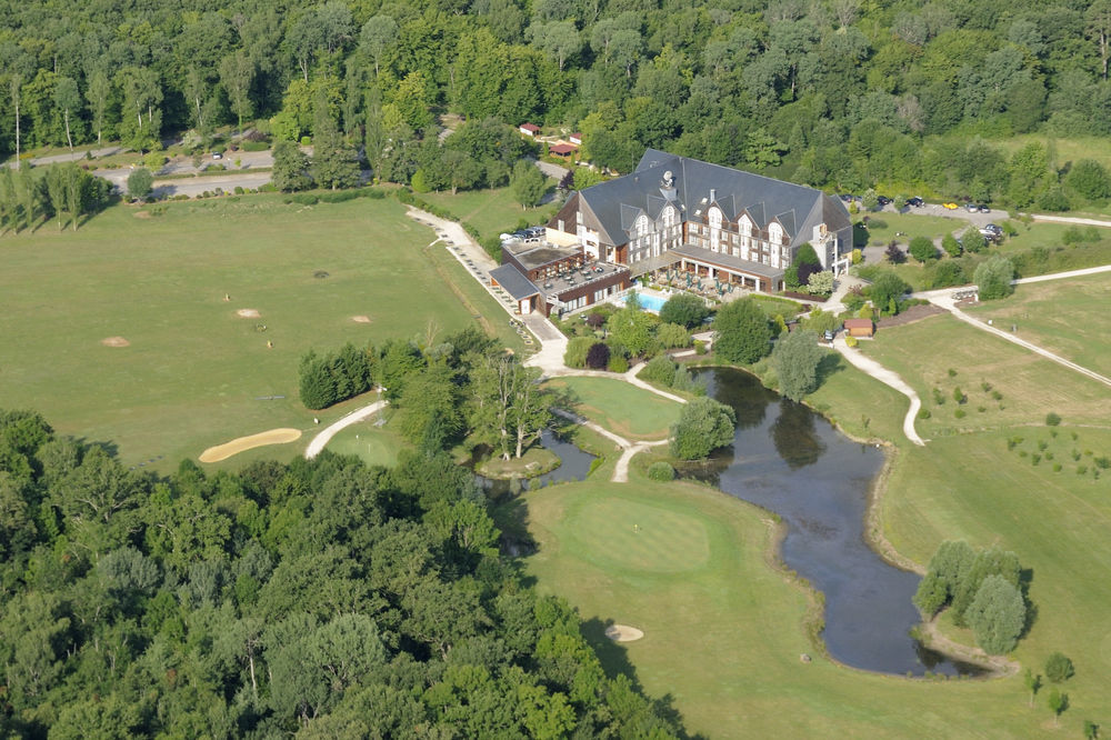 Rouilly-Sacey Domaine De La Foret D'Orient, Logis Hotel, Restaurant, Spa Et Golf المظهر الخارجي الصورة